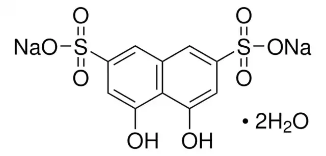 C10H6Na2O8S2 · 2H2O